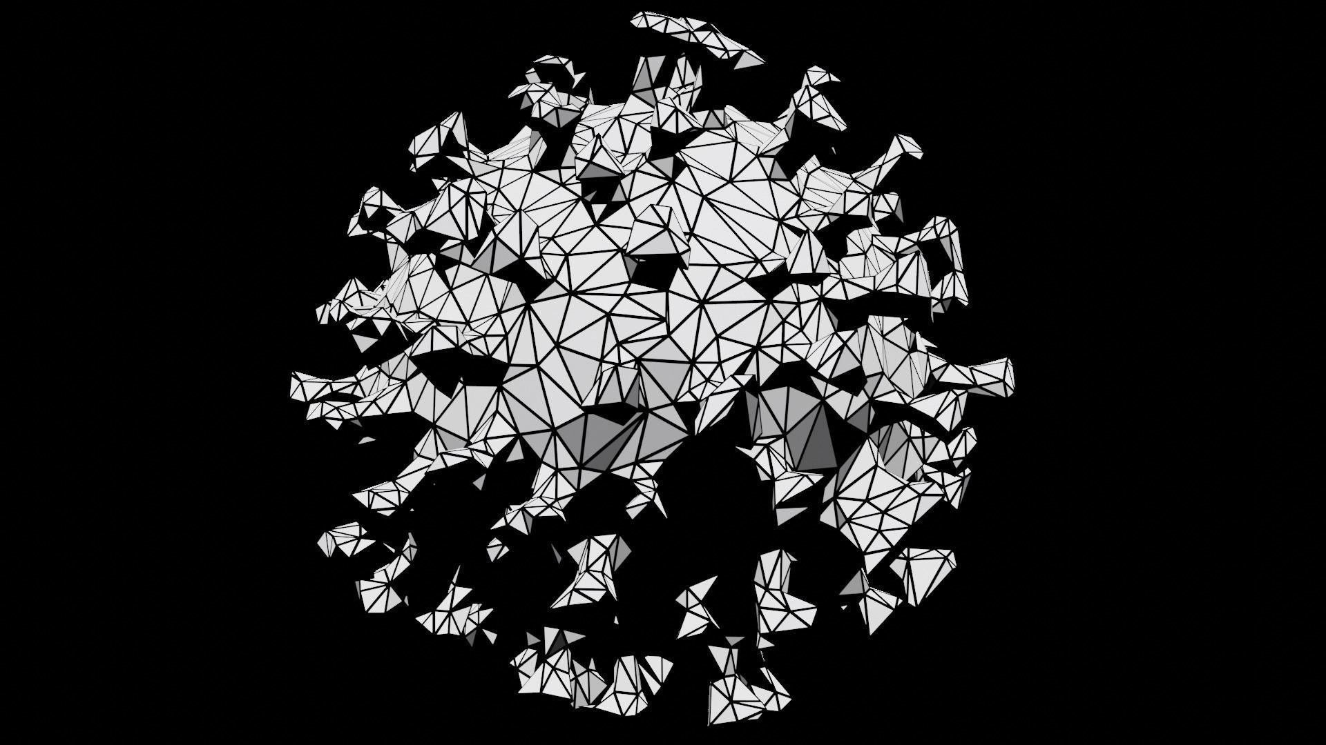 Tech Covid in 15 versions - 81 renders ready to use Low-poly 3D model_21