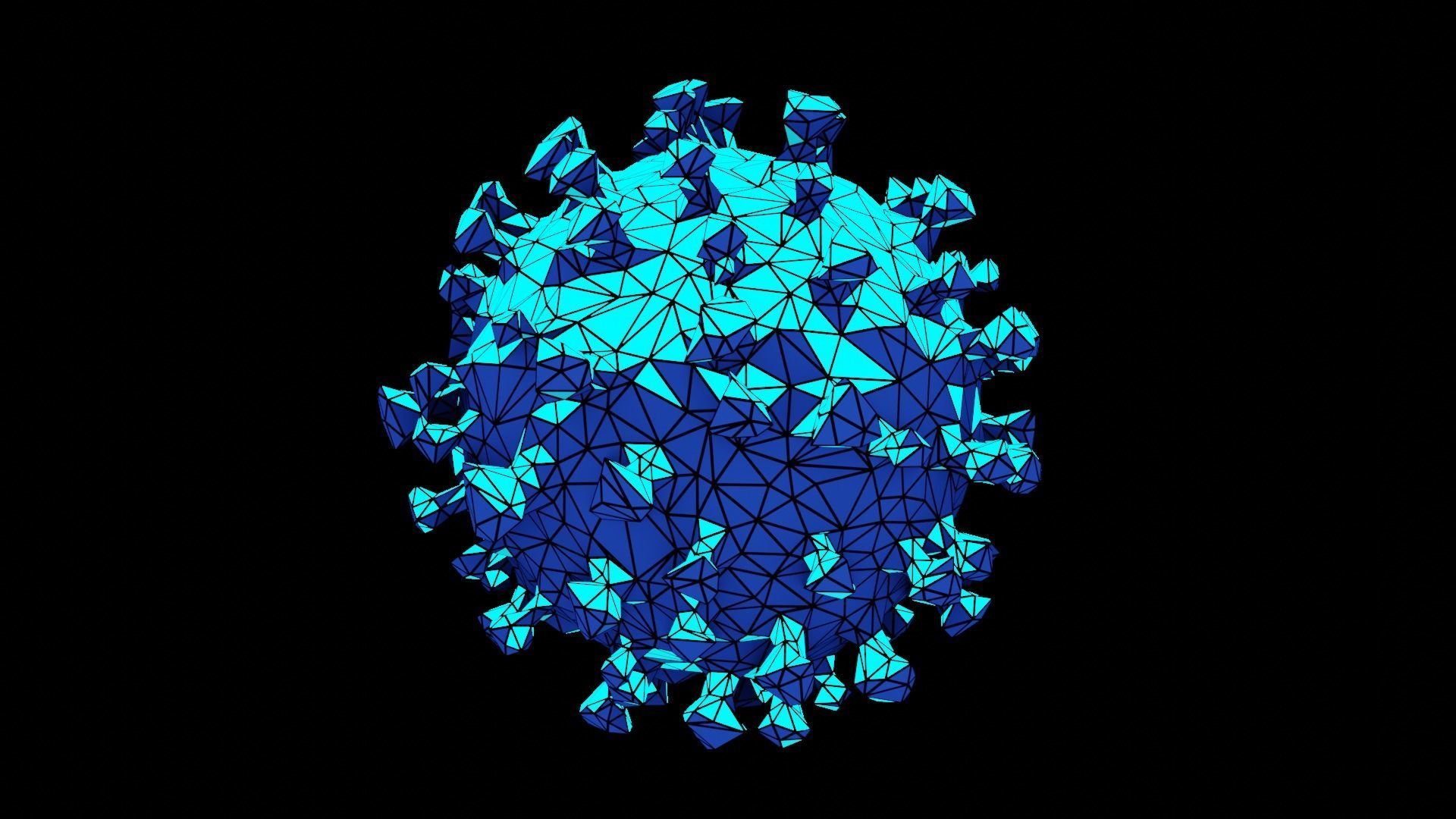 Tech Covid in 15 versions - 81 renders ready to use Low-poly 3D model_3