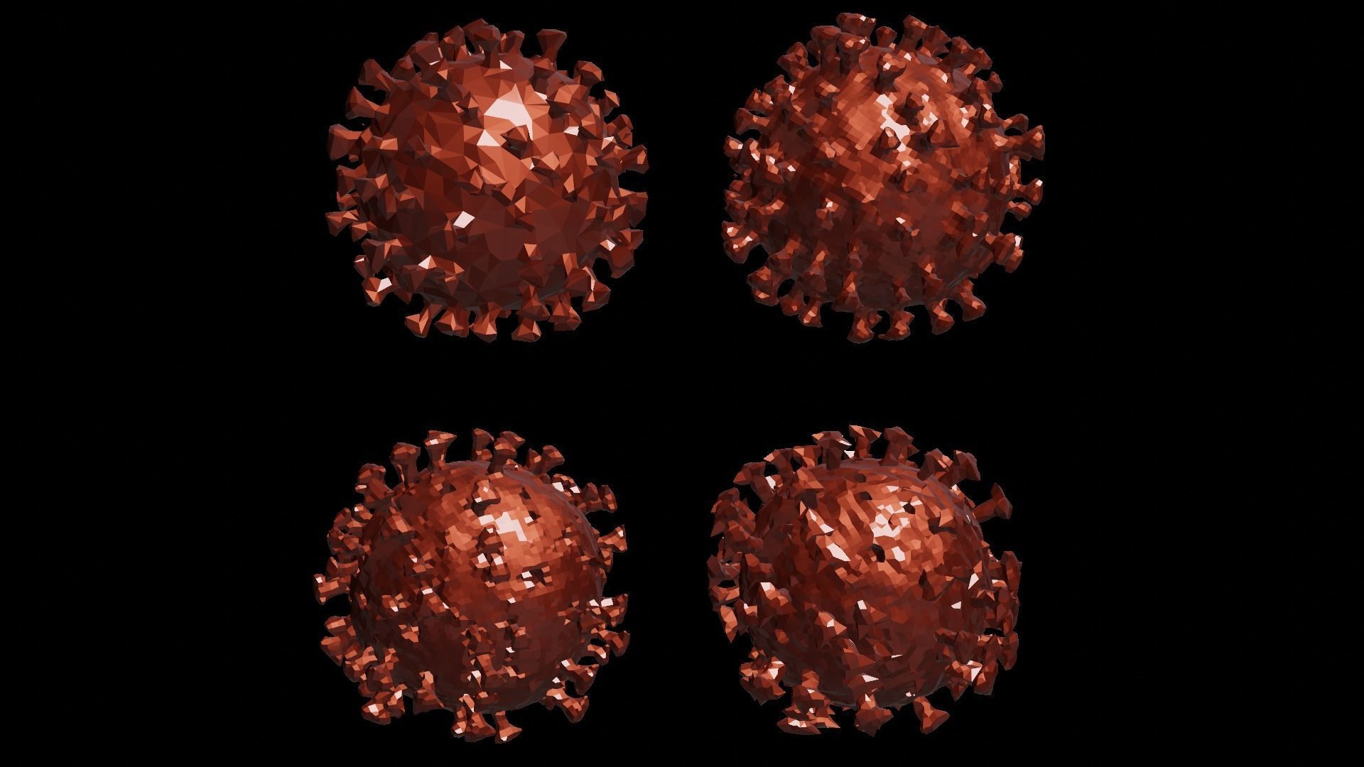 Tech Covid in 15 versions - 81 renders ready to use Low-poly 3D model_20