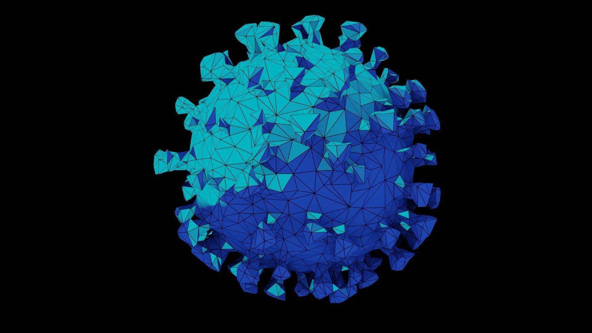 Tech Covid in 15 versions - 81 renders ready to use Low-poly 3D model_2