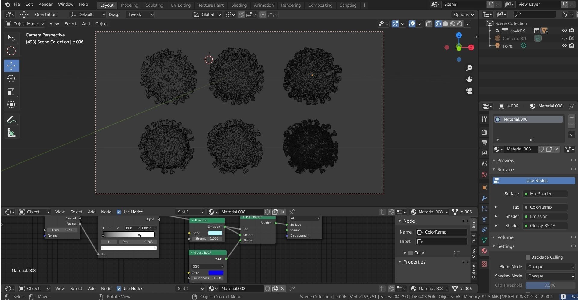 Tech Covid in 15 versions - 81 renders ready to use Low-poly 3D model_44