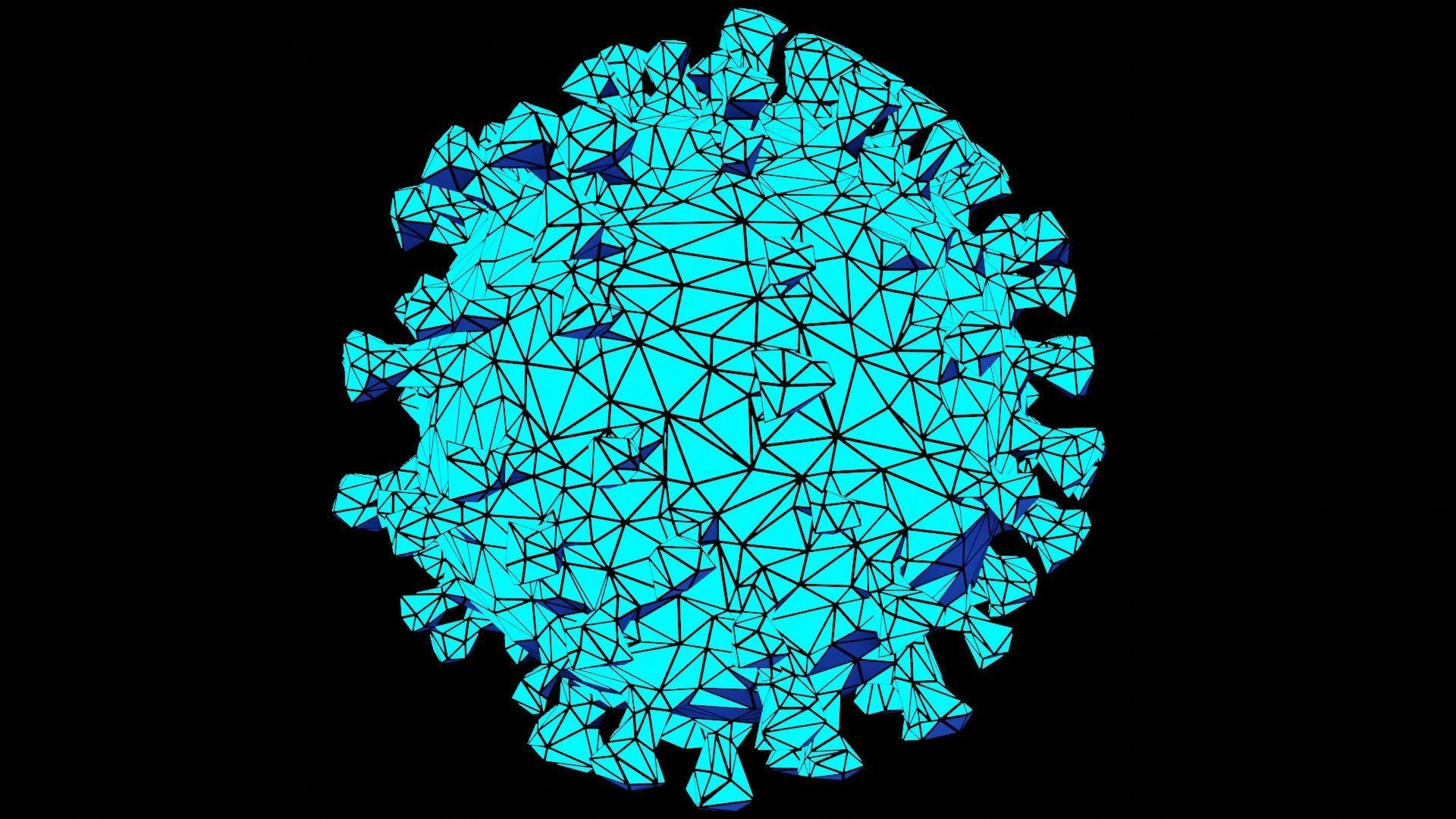 Tech Covid in 15 versions - 81 renders ready to use Low-poly 3D model_5