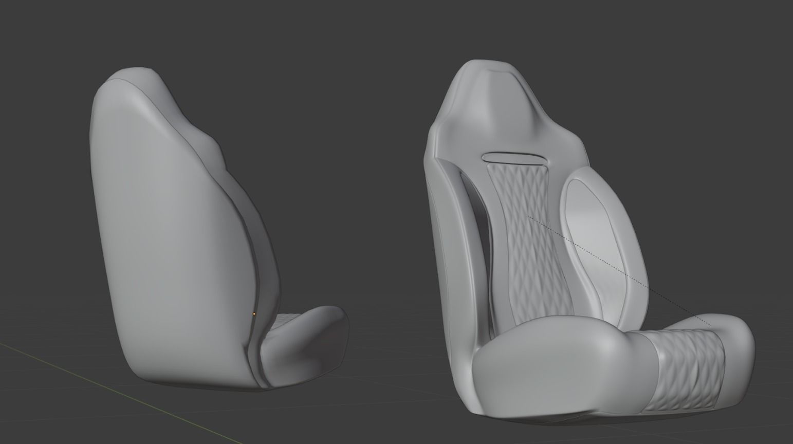 Sport Seats Free 3D model_4