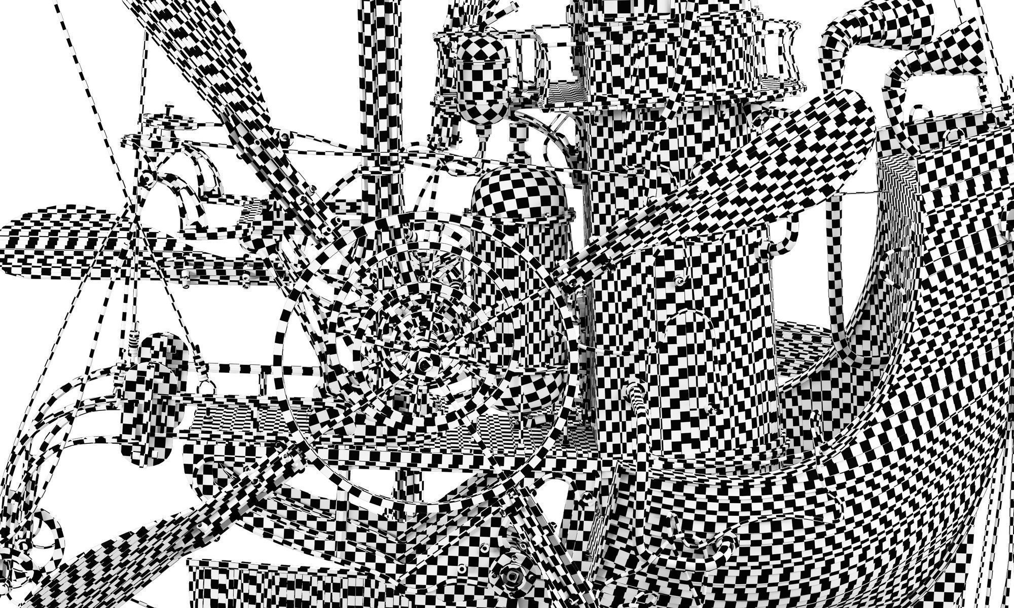 The Captain steampunk sculpture by Daniel Agdag 3D model_11