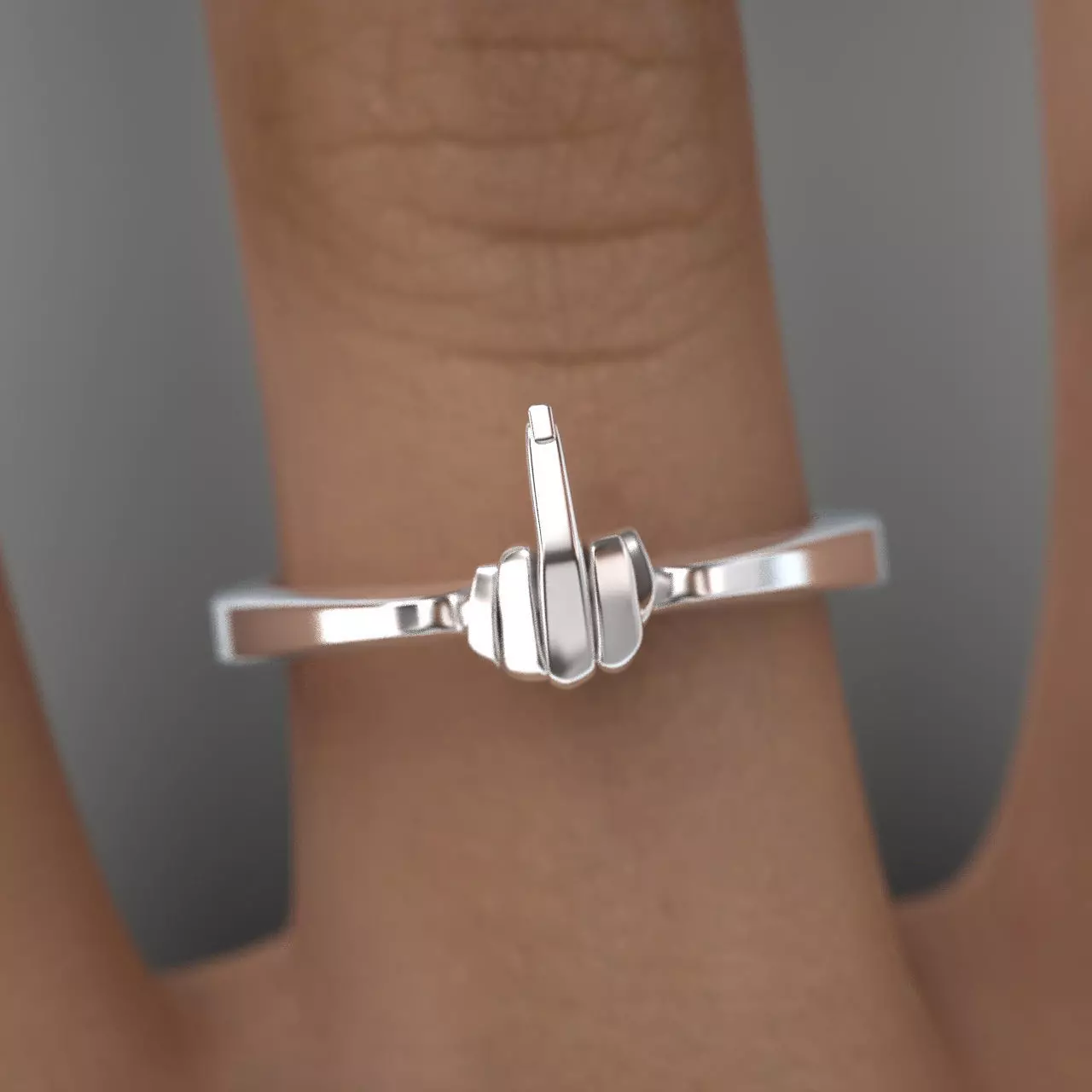 Hand ring 3D print model