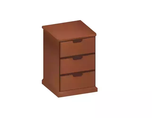 Model Railway Bedside Draw Unit 3D print model