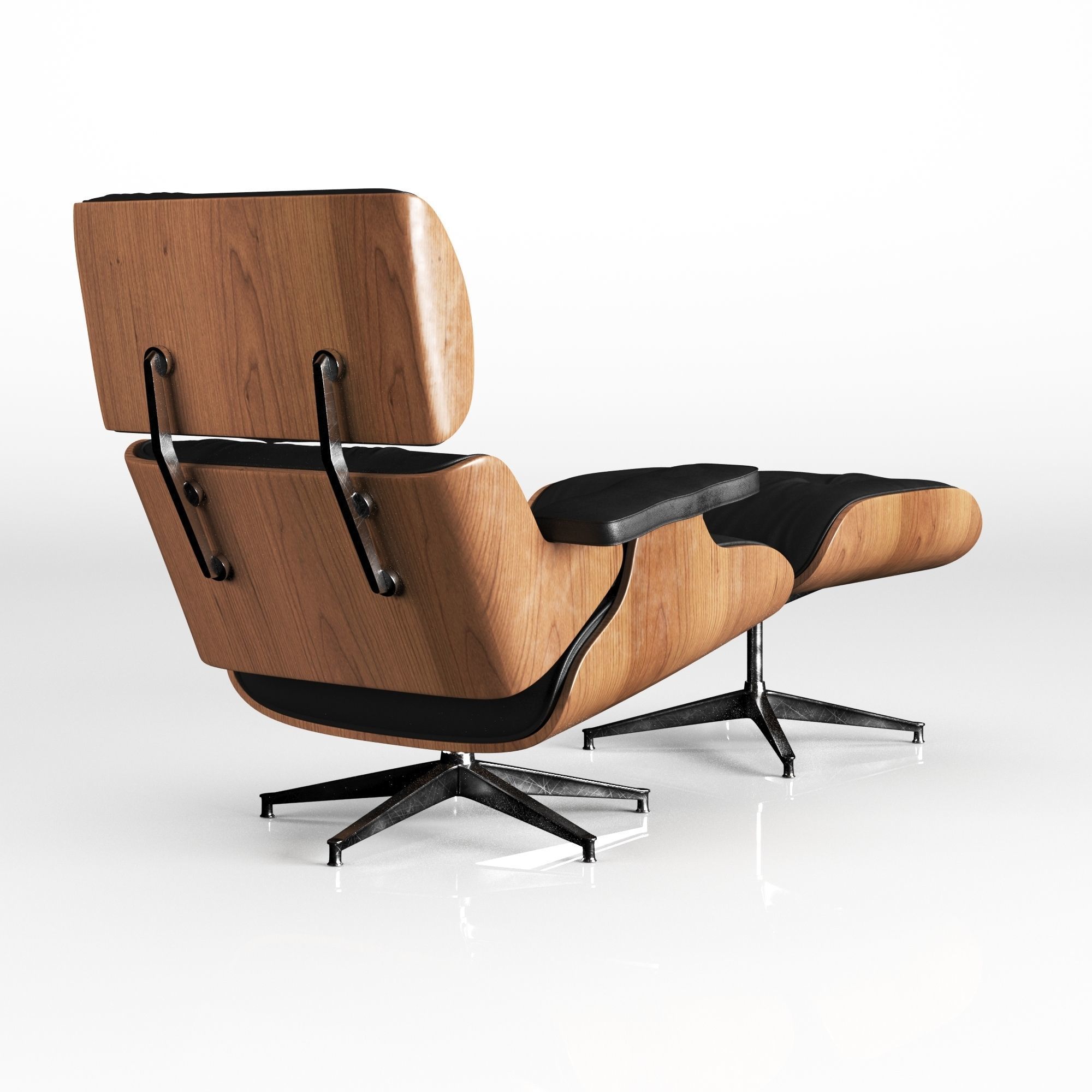 eames armchair 3D model_3