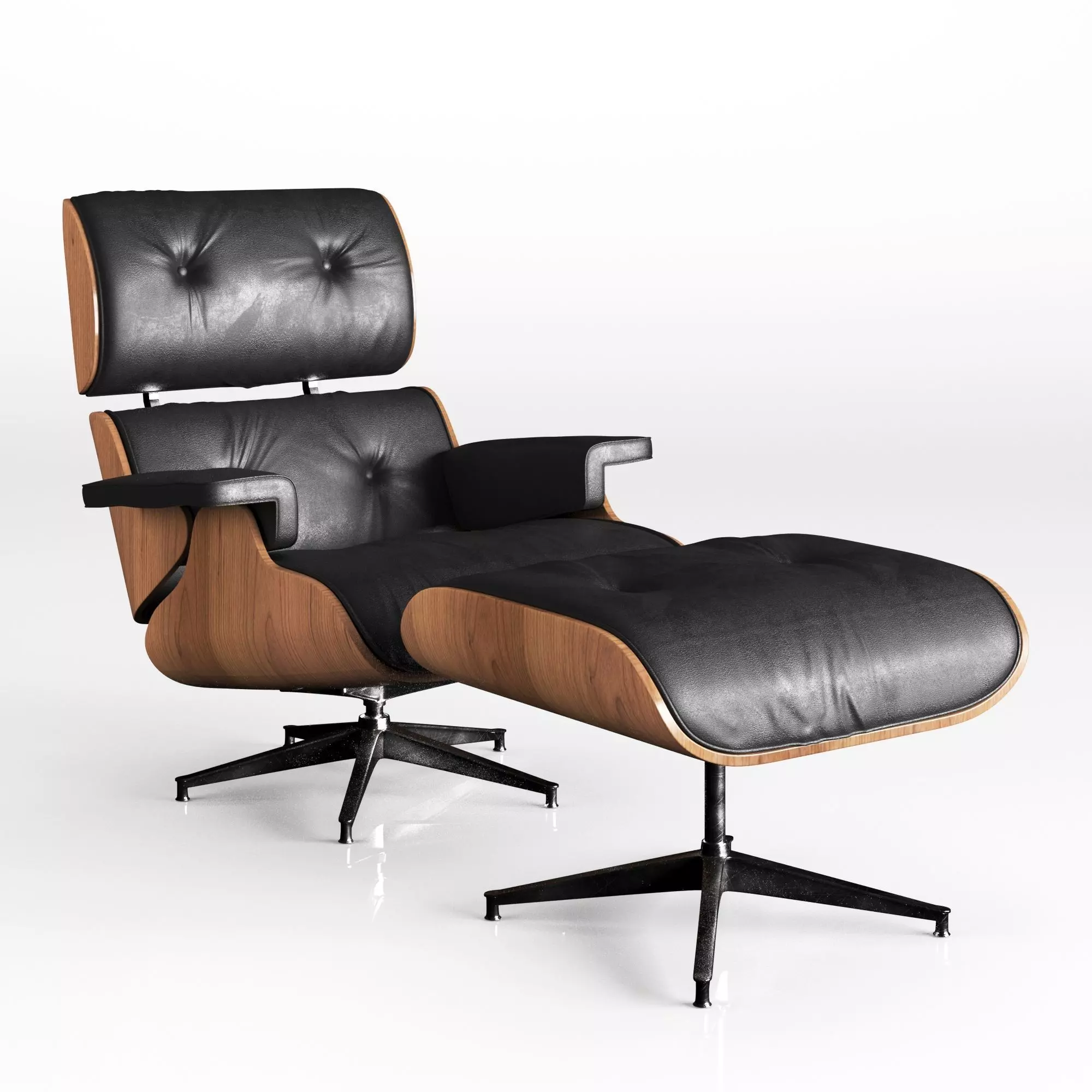 eames armchair 3D model_0