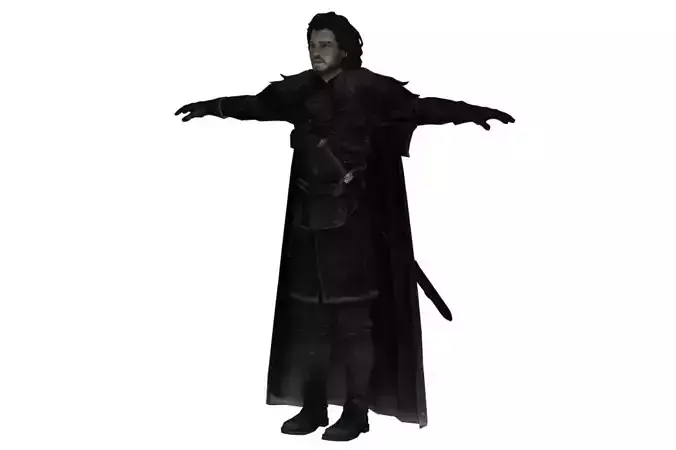 GOT - JON - SNOW 3D model