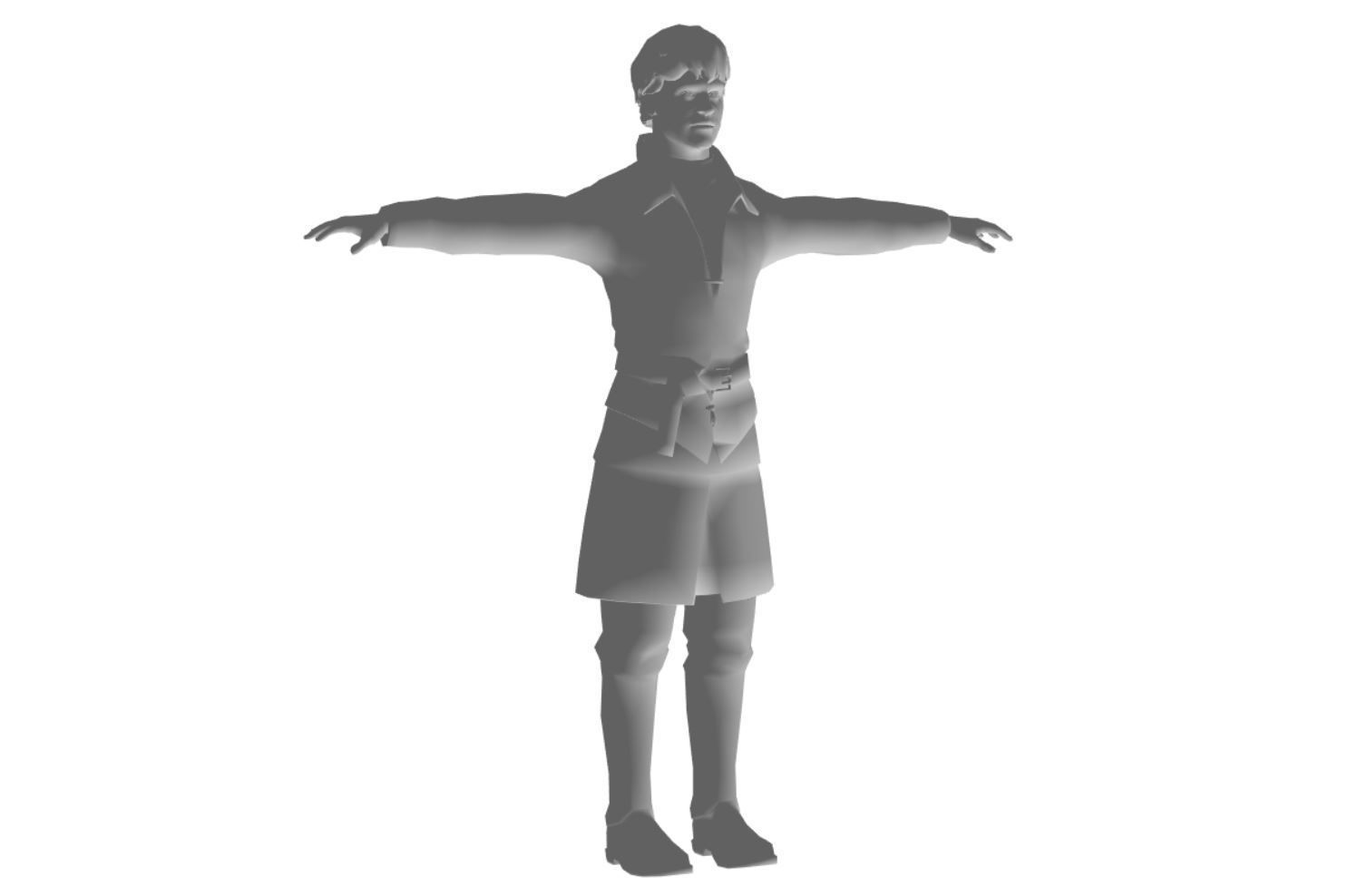 GOT - RAMSAY - SNOW 3D model_15