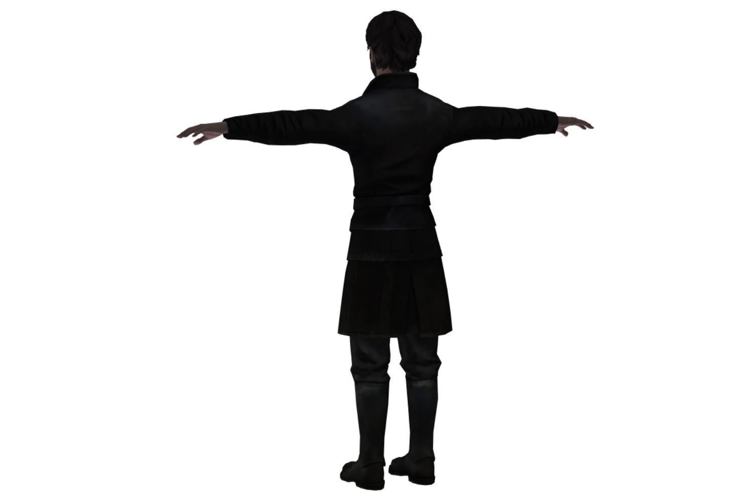 GOT - RAMSAY - SNOW 3D model_12