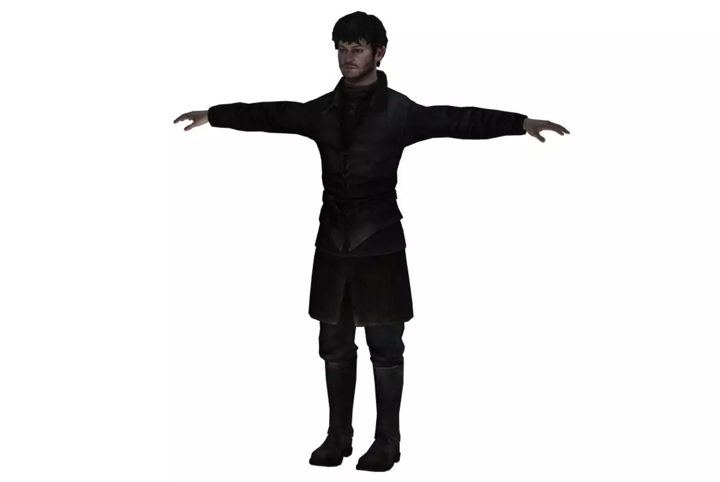 GOT - RAMSAY - SNOW 3D model_0
