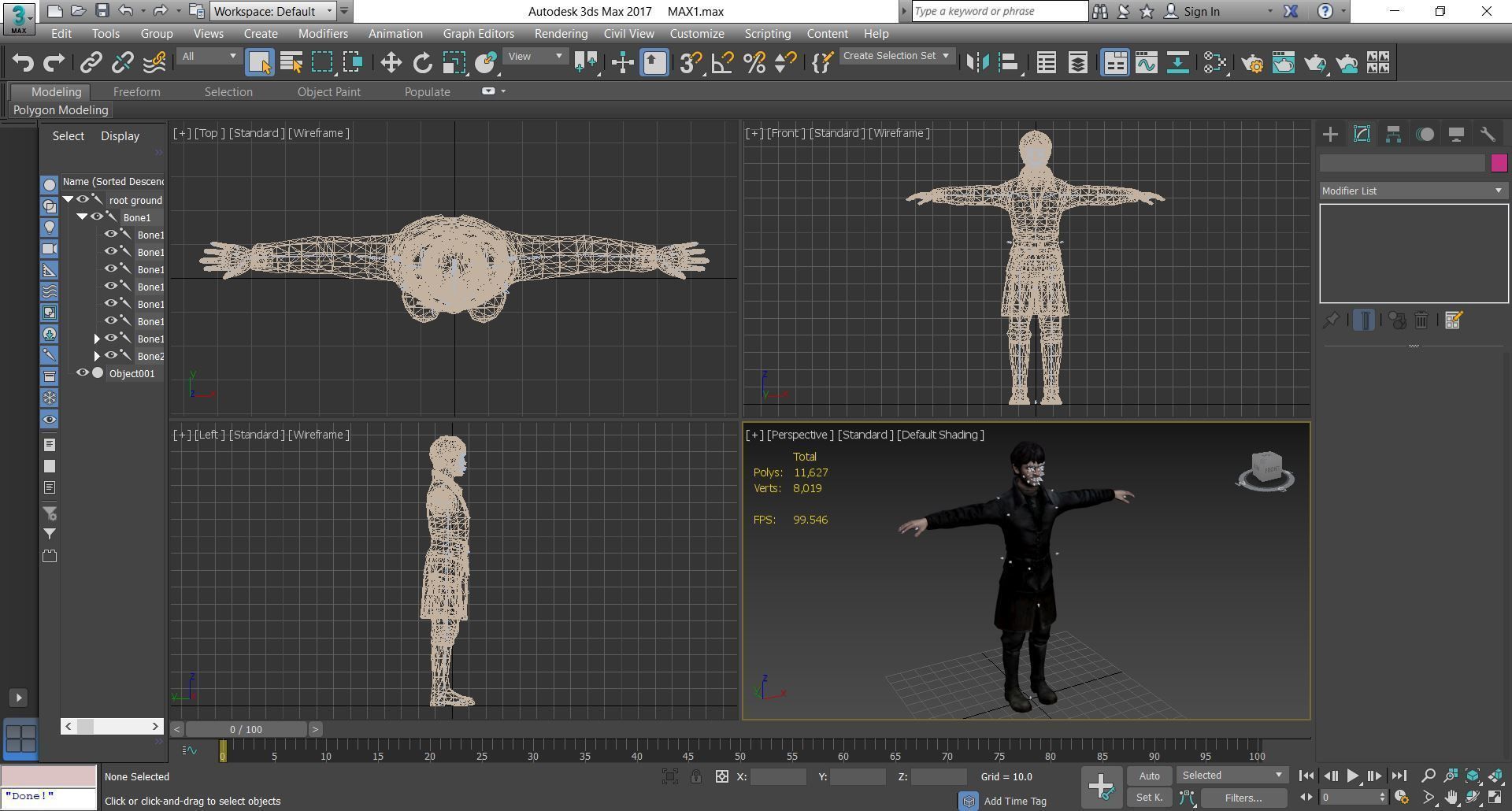 GOT - RAMSAY - SNOW 3D model_2