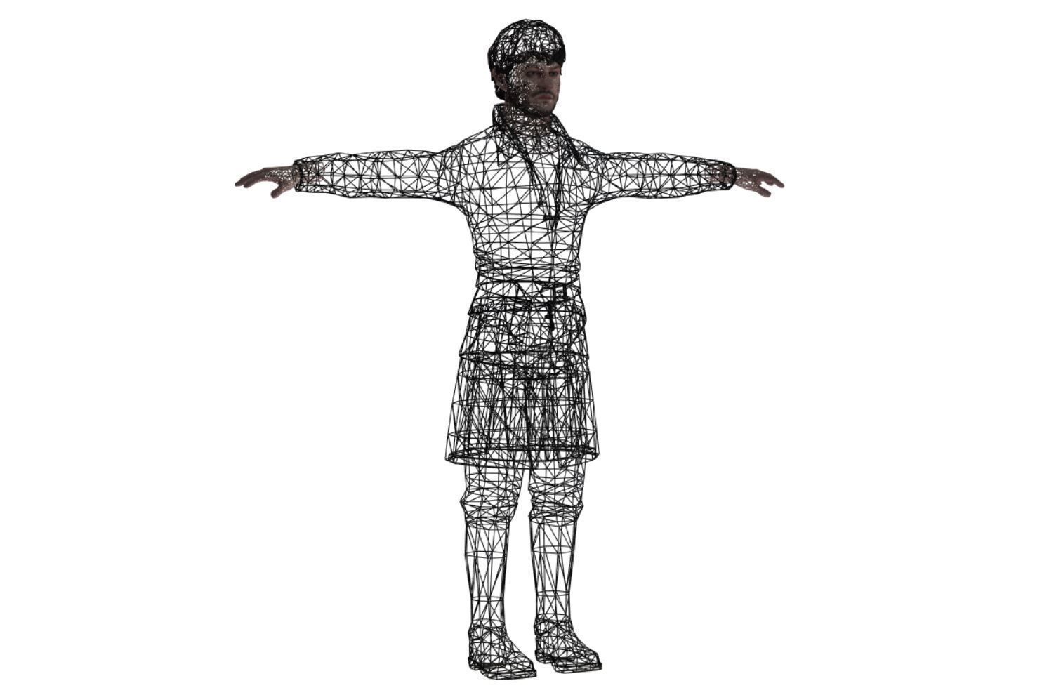 GOT - RAMSAY - SNOW 3D model_14