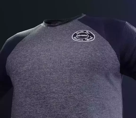 3d t shirt model animation 3D model