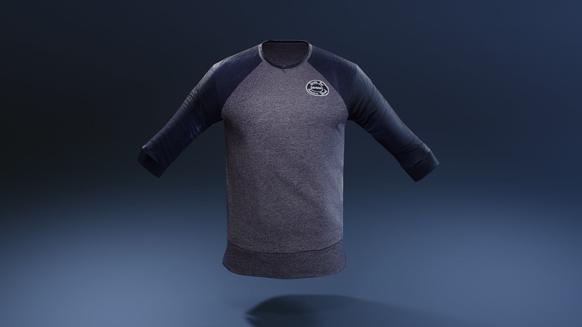 3d t shirt model animation 3D model_3
