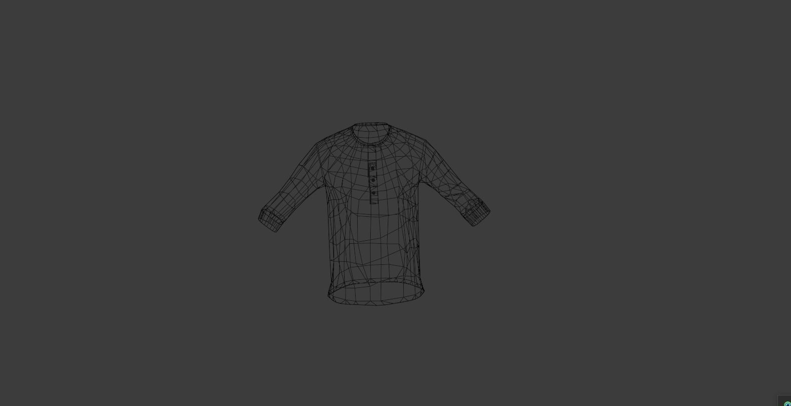 3d t shirt model animation 3D model_5