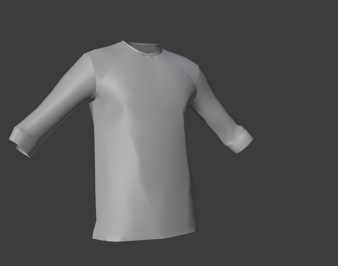 3d t shirt model animation 3D model_4