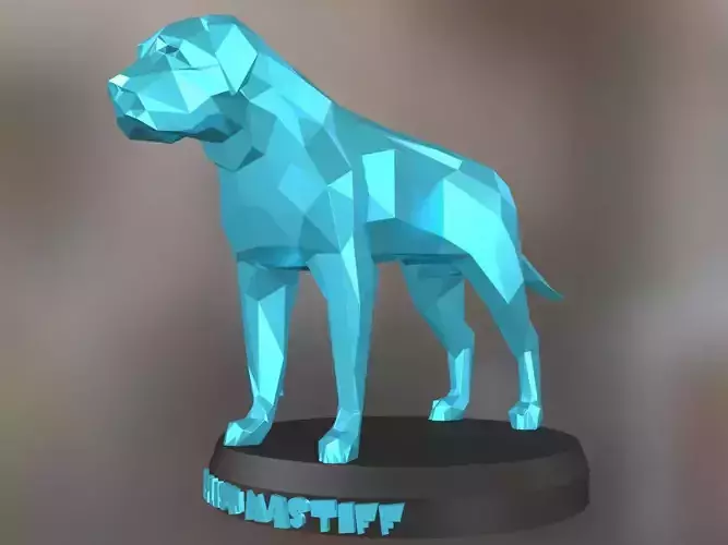 Poly English Mastiff Dog