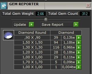 exclusive ring feather diamond 3D print model_3