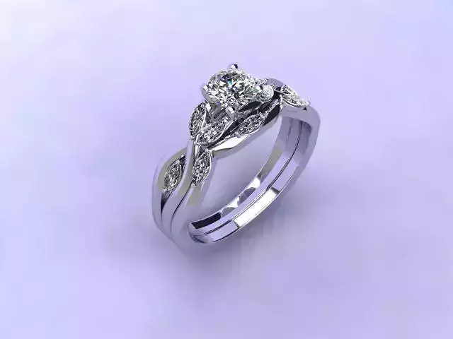 Marquise Ring Set
