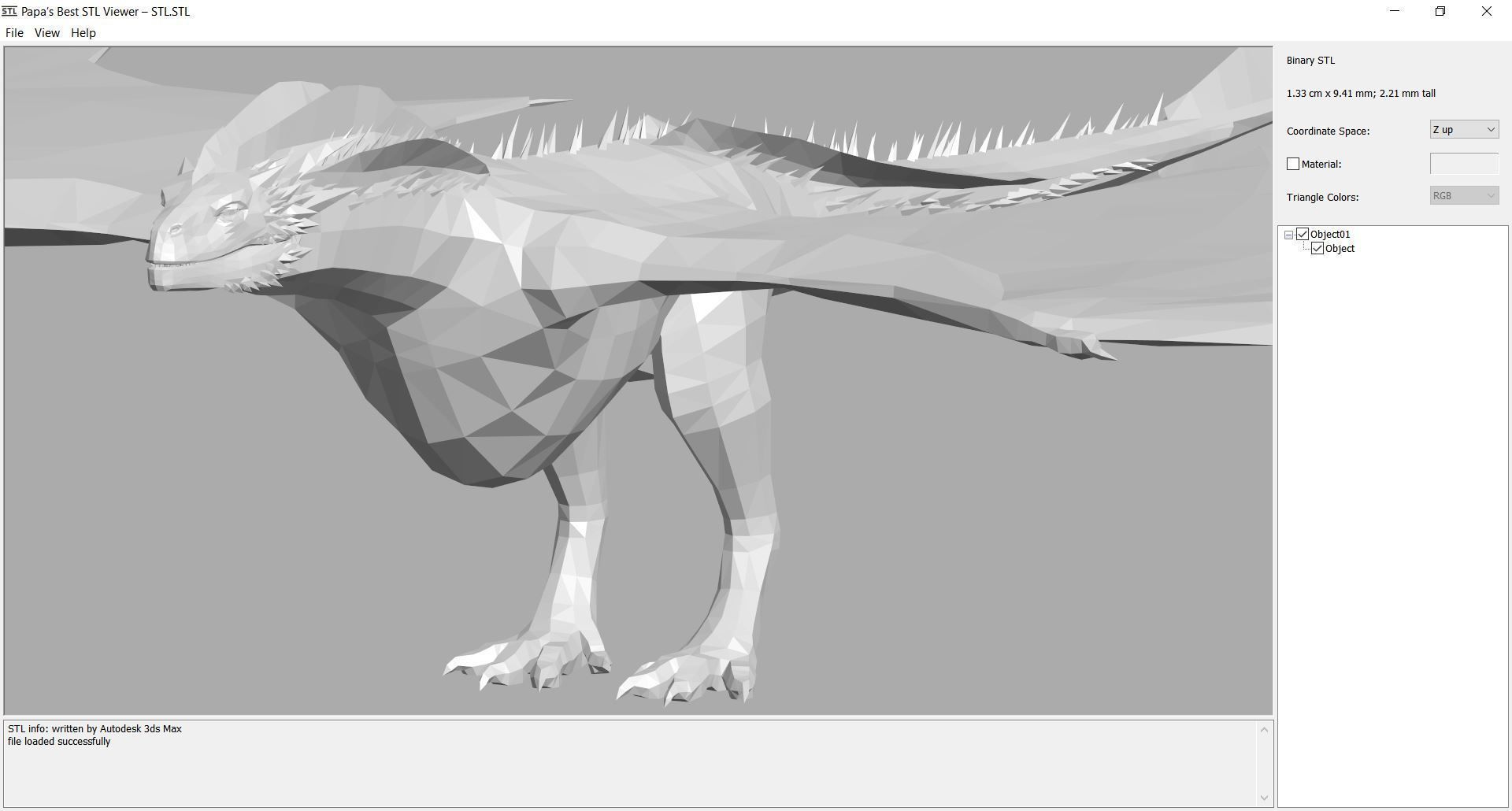 GOT - DROGON 3D model_10