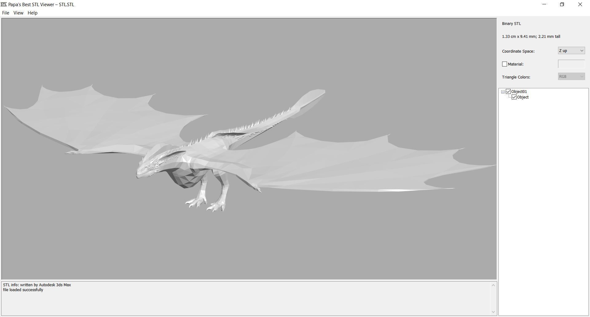 GOT - DROGON 3D model_9