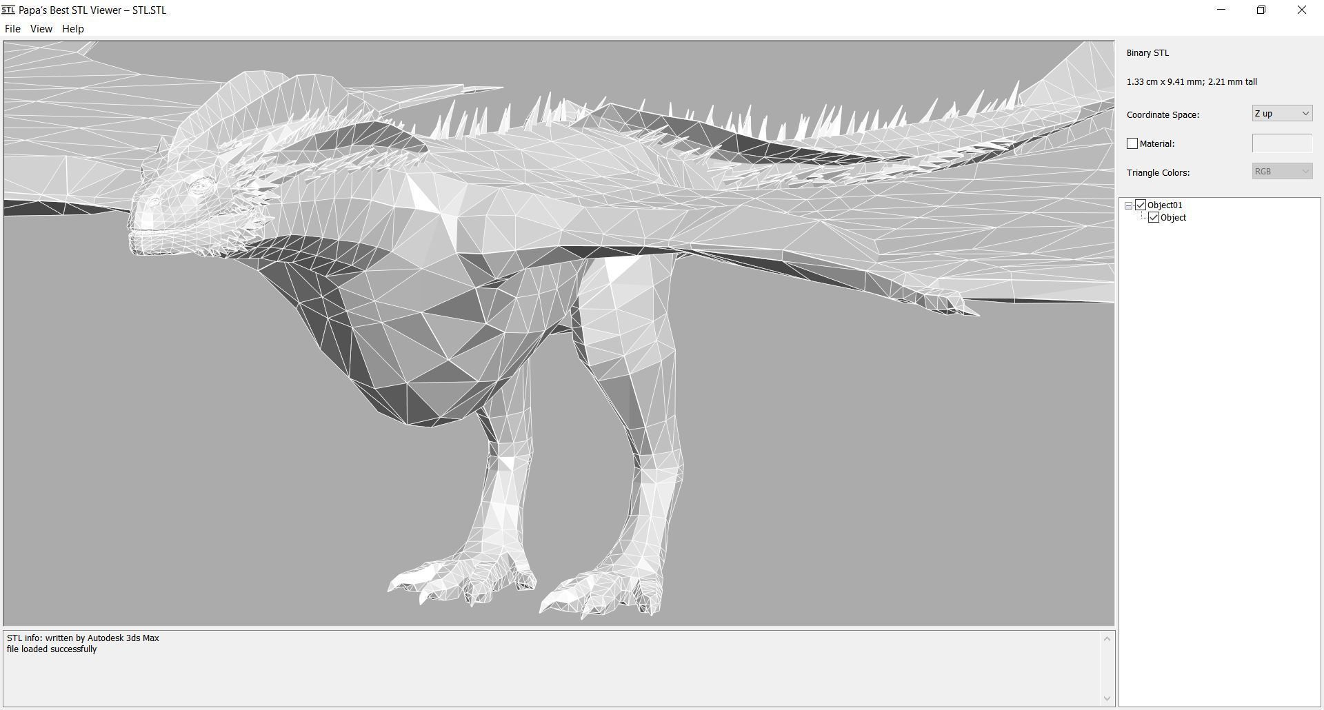 GOT - DROGON 3D model_11