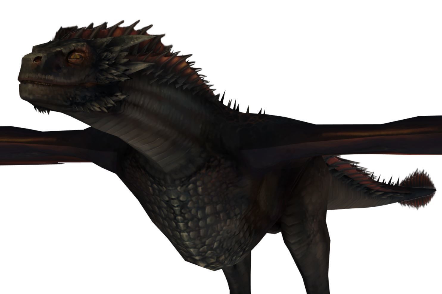 GOT - DROGON 3D model_17