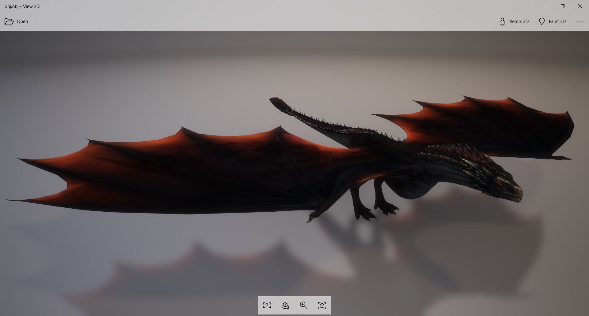 GOT - DROGON 3D model_6