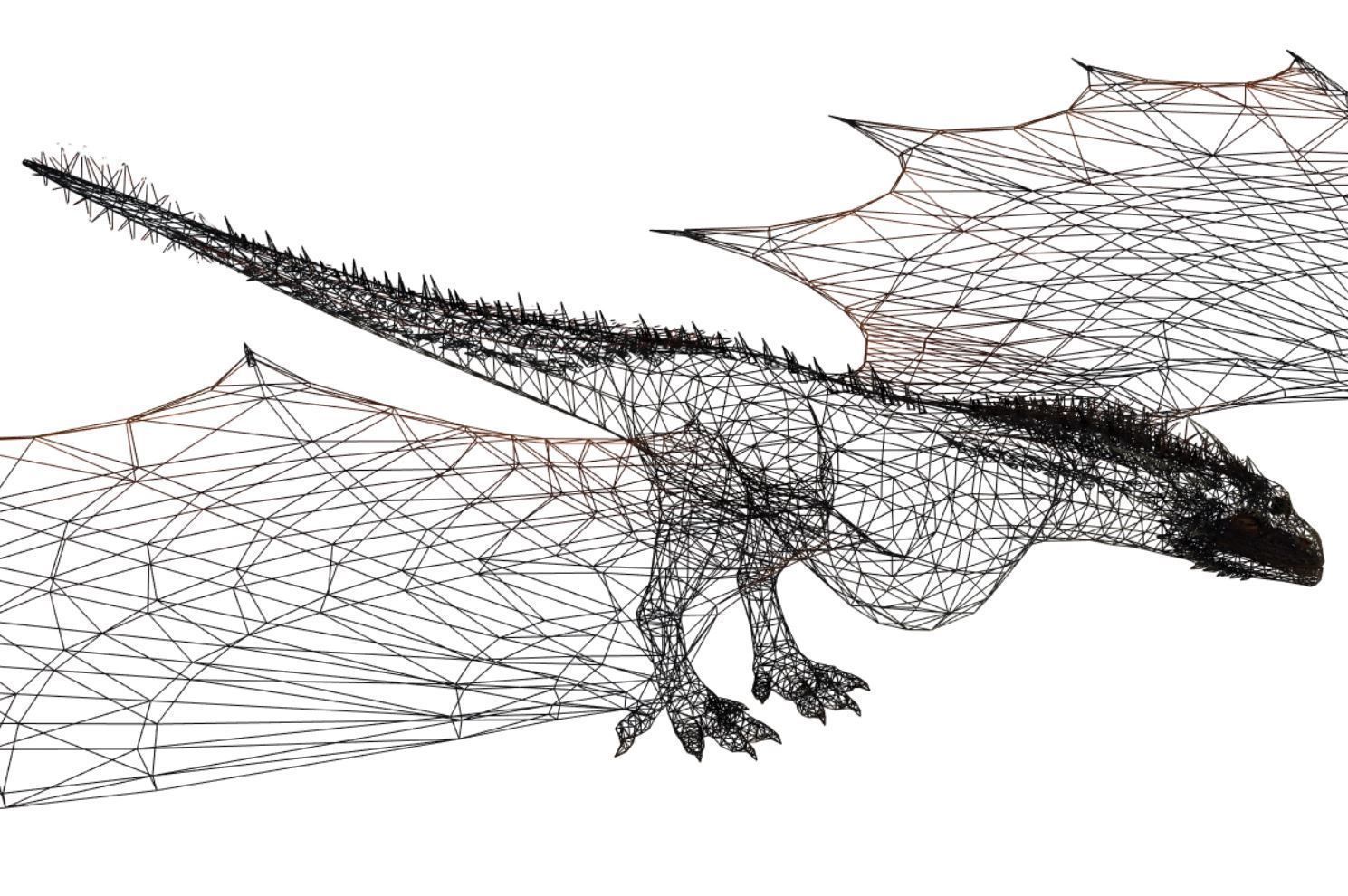 GOT - DROGON 3D model_16