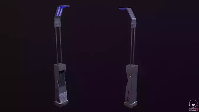 Cyberpunk Light Game-Ready