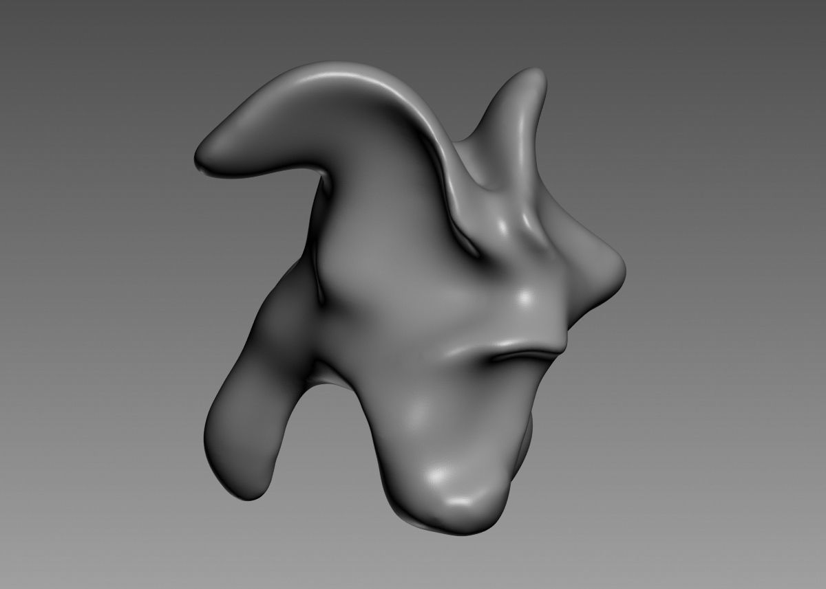 Modern Abstract Decorative sculpture 3d print model 3D print model_46