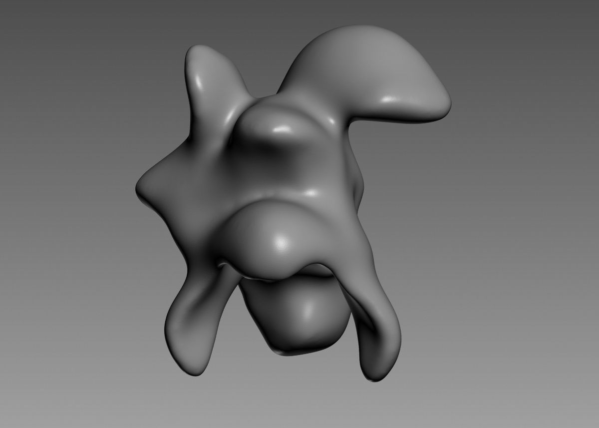 Modern Abstract Decorative sculpture 3d print model 3D print model_24