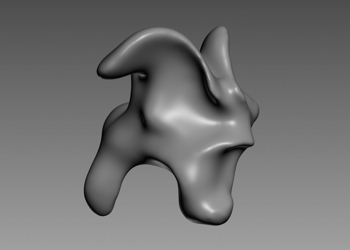 Modern Abstract Decorative sculpture 3d print model 3D print model_8