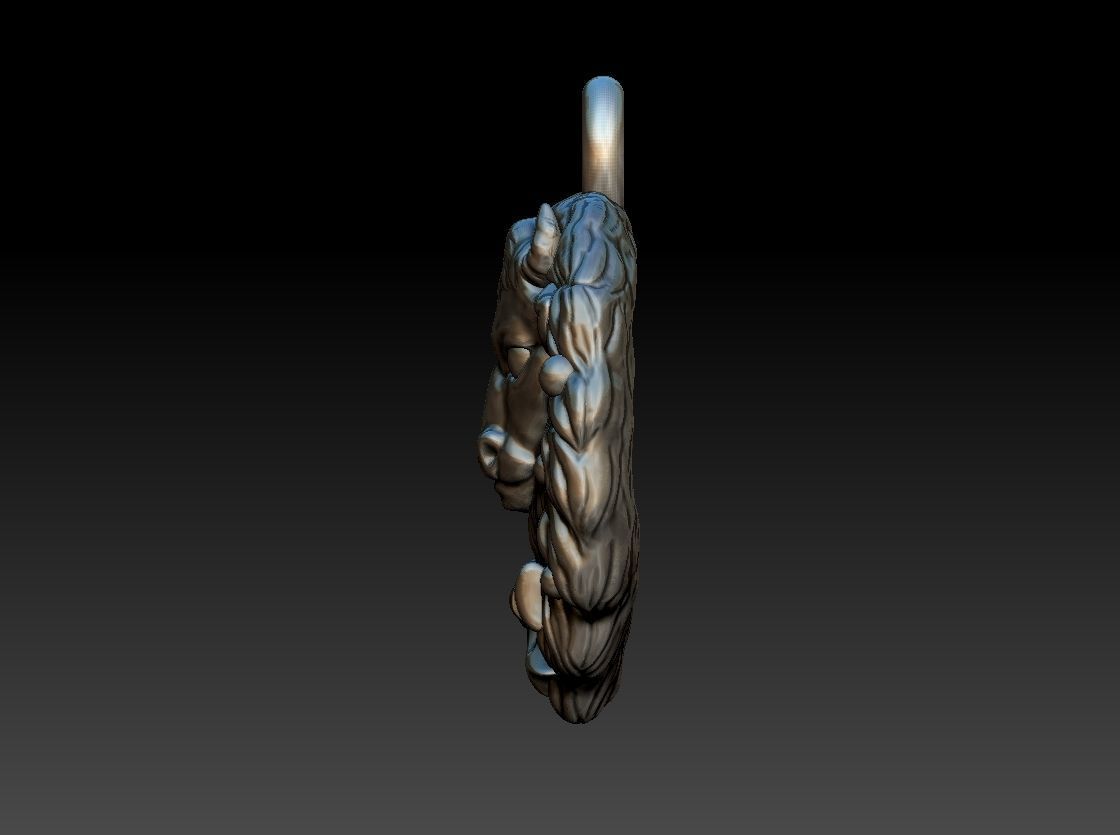 christmas wreath 3D model babybull  3D print model_2