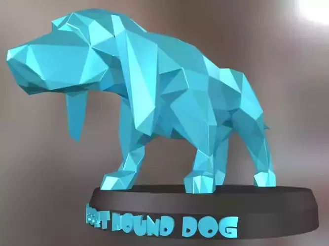 Poly Asia Basset Hound Dog