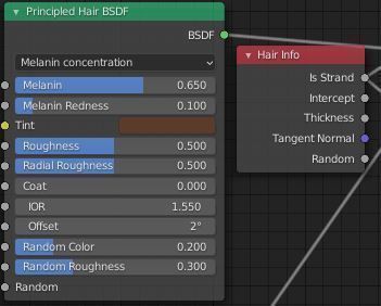 Base short particle hair Free 3D model_6