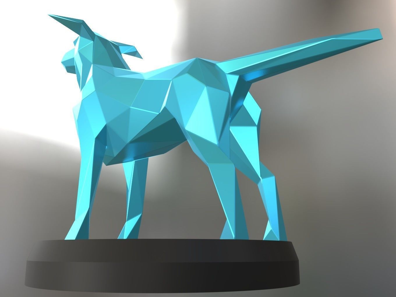 Poly Doggy 3D print model_2