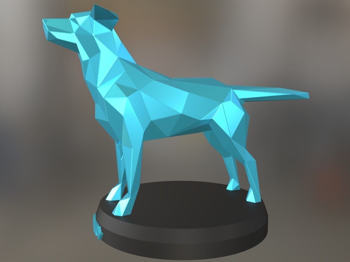Poly Doggy 3D print model_1