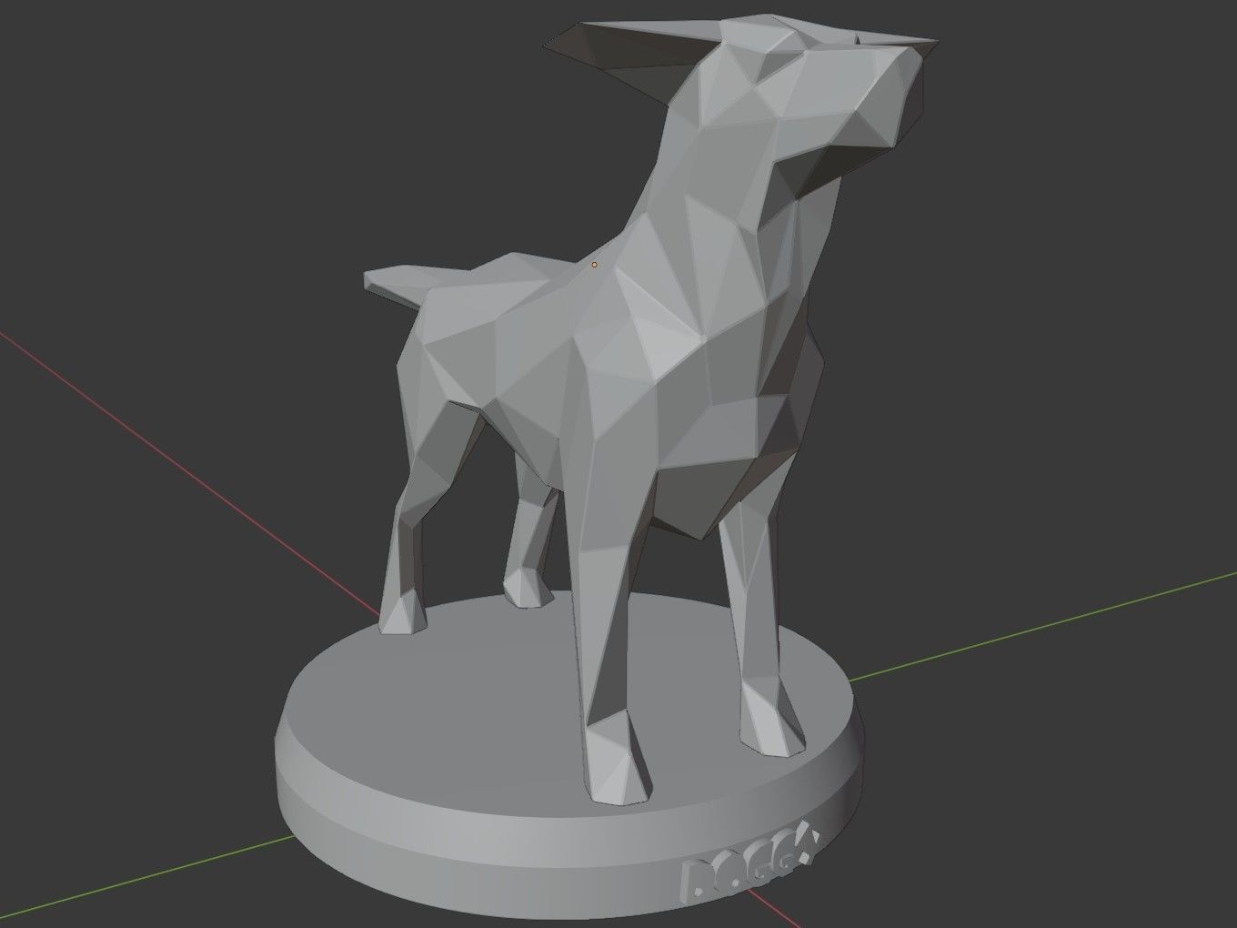 Poly Doggy 3D print model_8