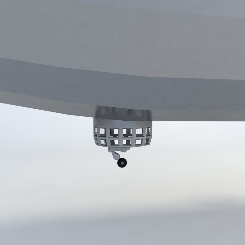 Zeppelin Hindenburg OUTDATED 3D model_5