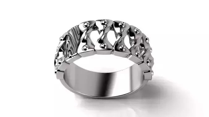 MAN twisted Ring