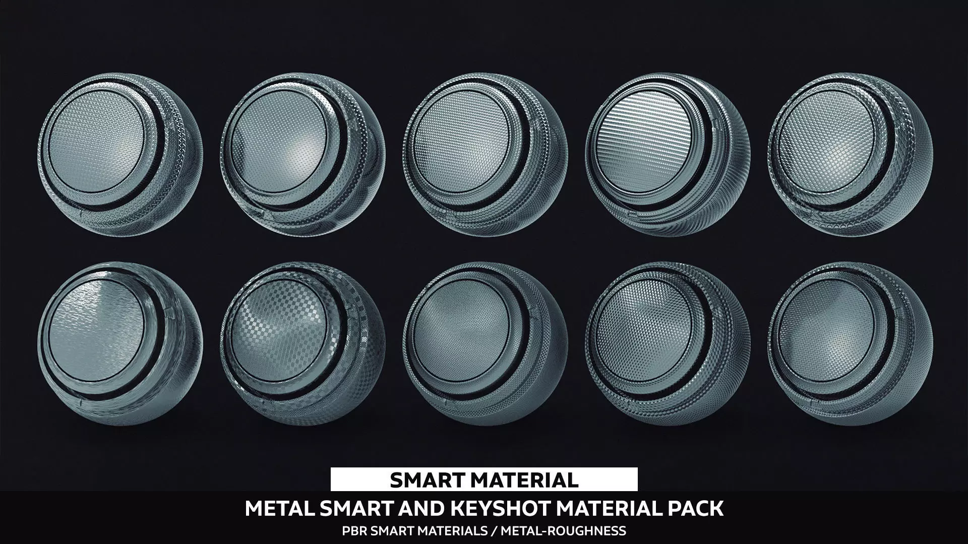 10 Metal Keyshot Material Texture_0