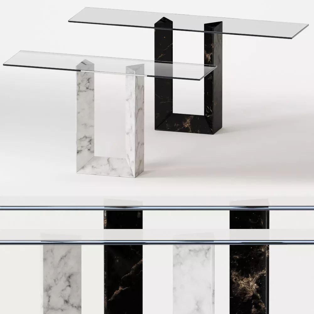 Cattelan Italia - Diapason console table 3D model_0