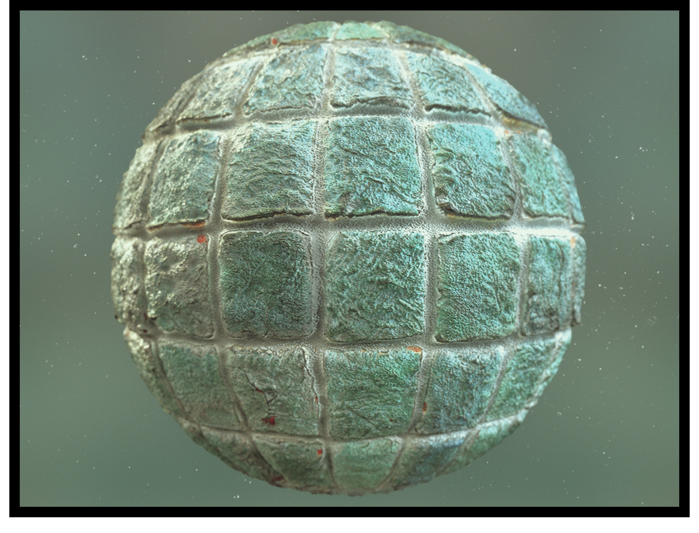 Green Stone Material - PBR Texture_1