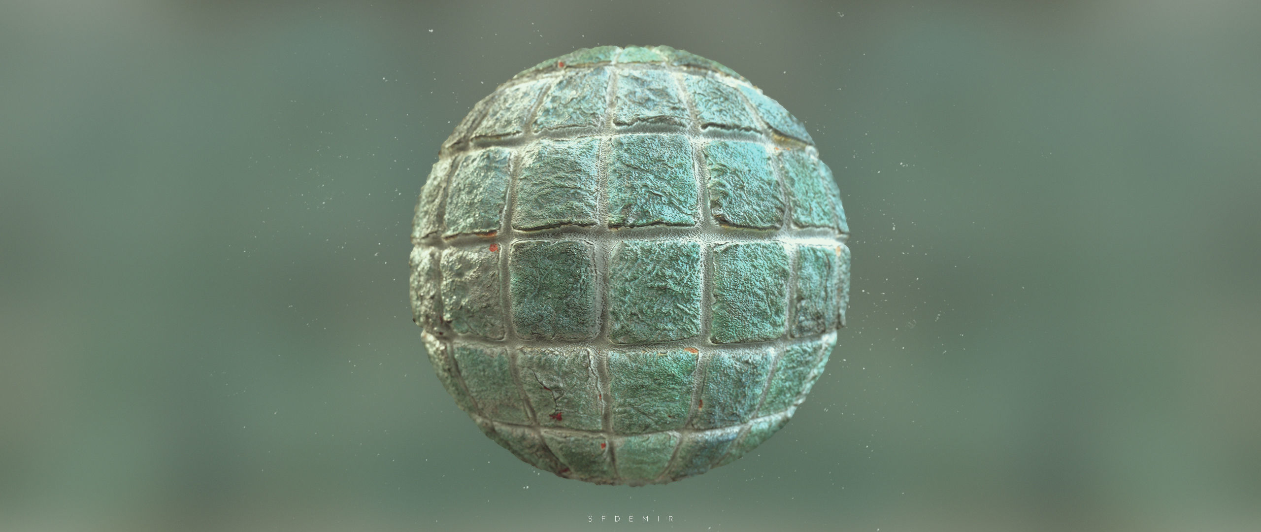 Green Stone Material - PBR Texture_2