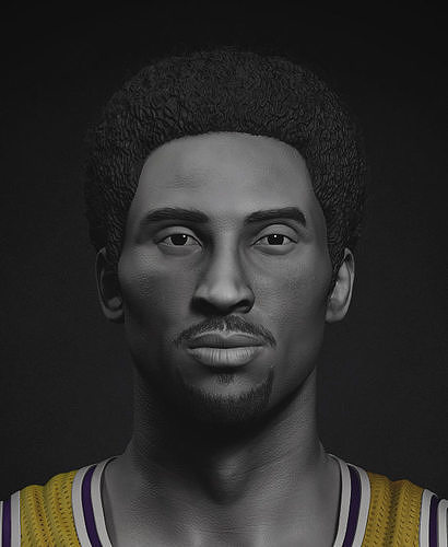 Kobe Bryant Bust 3D print model