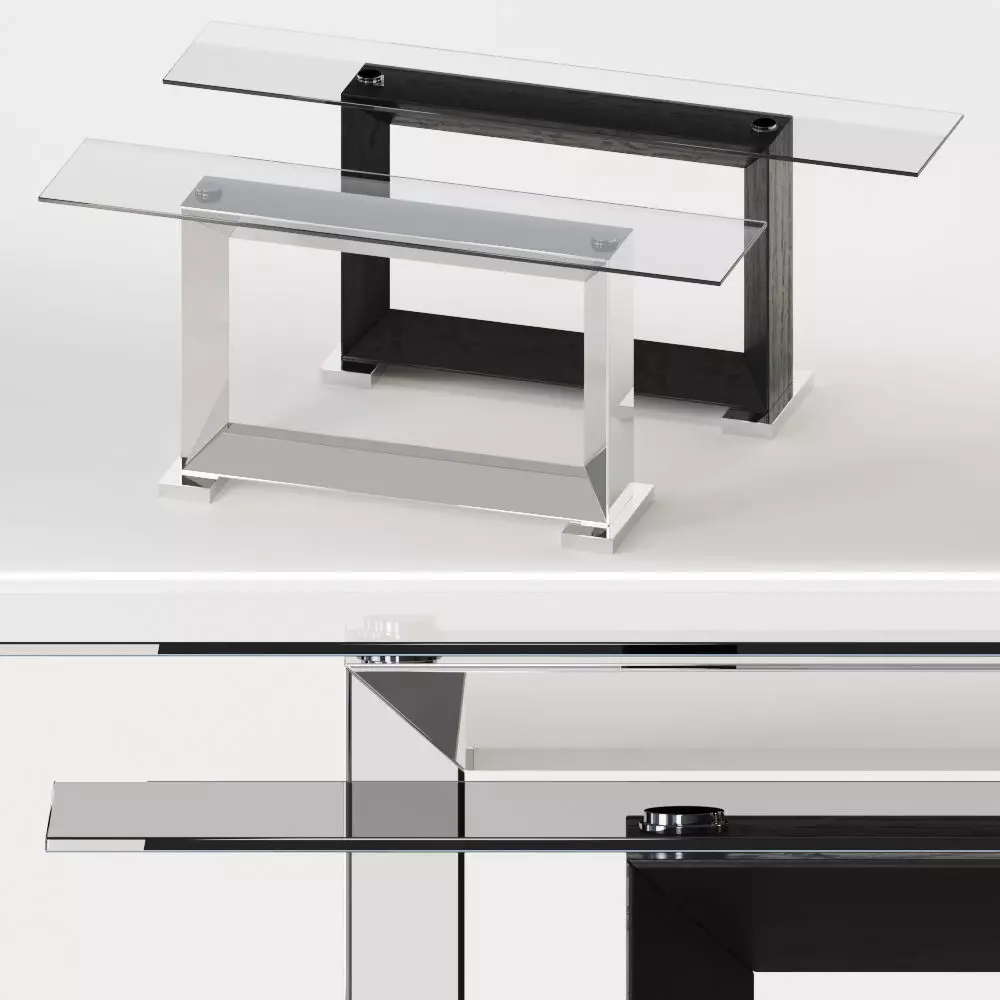 Cattelan Italia - Monaco console table 3D model_0
