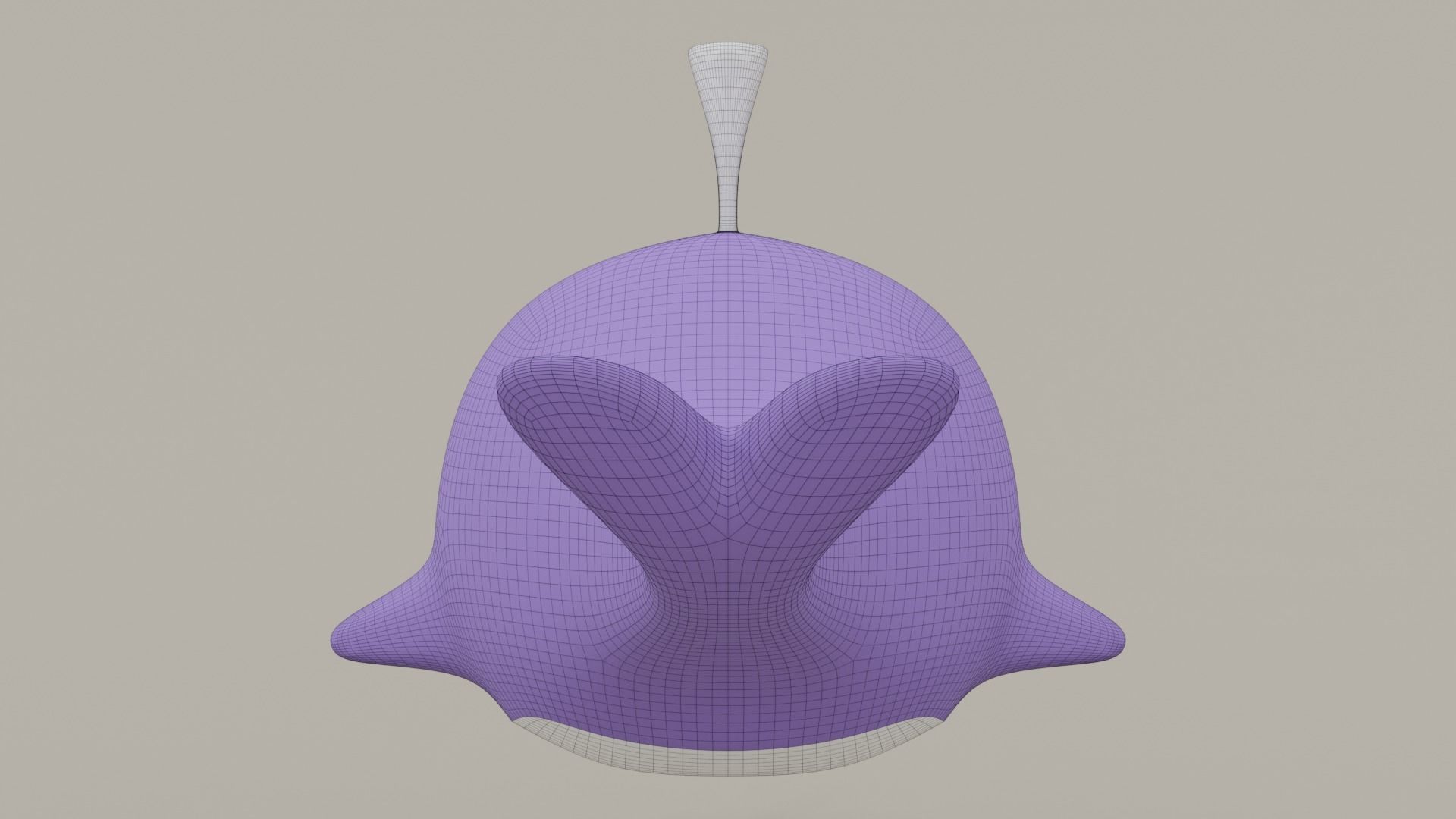 Cartoon Whale Toy 3D model_12